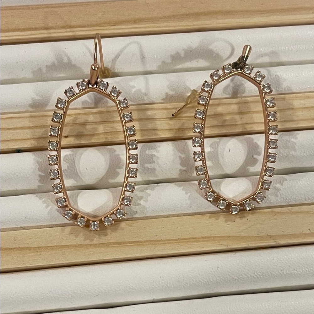 Kendra Scott Rose Gold Earrings